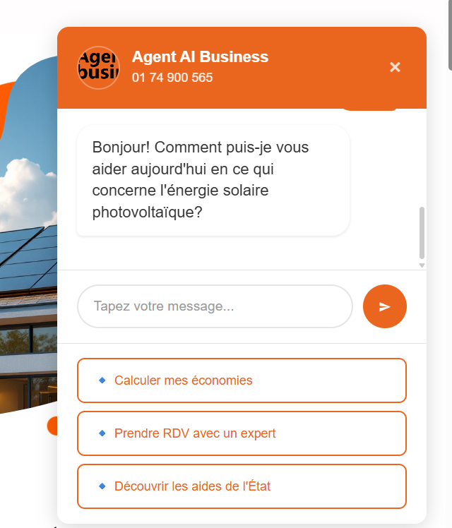 Chatbot Personnalisable